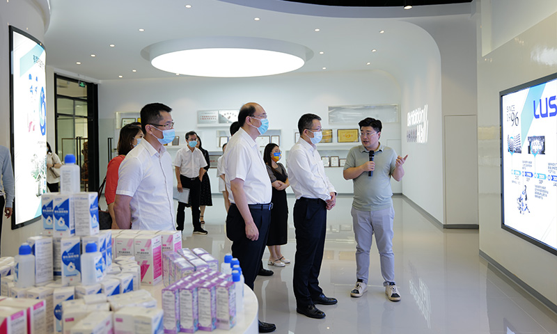 深圳市前海管理局調研洛斯特制藥